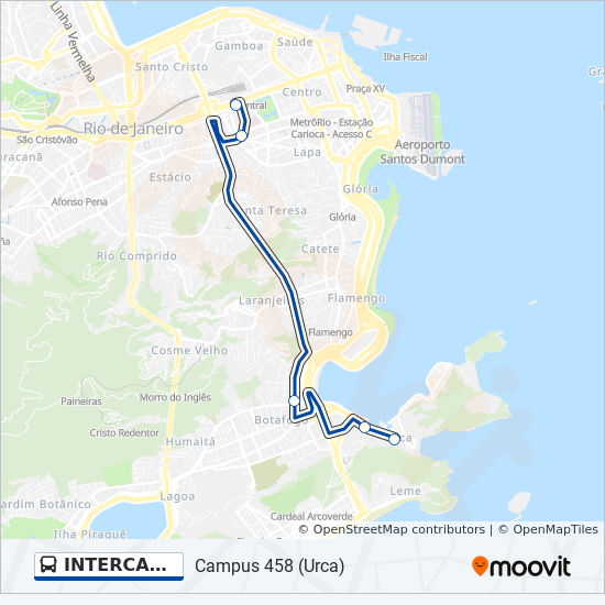 Intercampi 2 Route Time Schedules Stops Maps Campus 458
