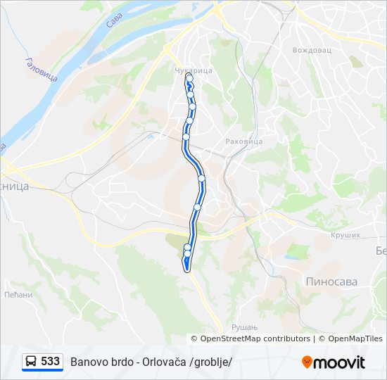 groblje orlovaca beograd mapa 533 trasa: Vremena polazaka, stajališta i mape groblje orlovaca beograd mapa