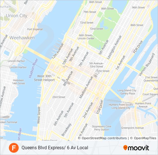 F Route Time Schedules Stops Maps Downtown Brooklyn