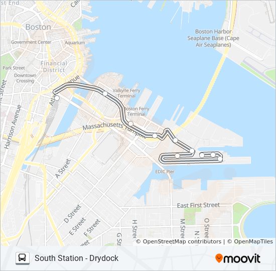 Sl2 Route Time Schedules Stops Maps South Station
