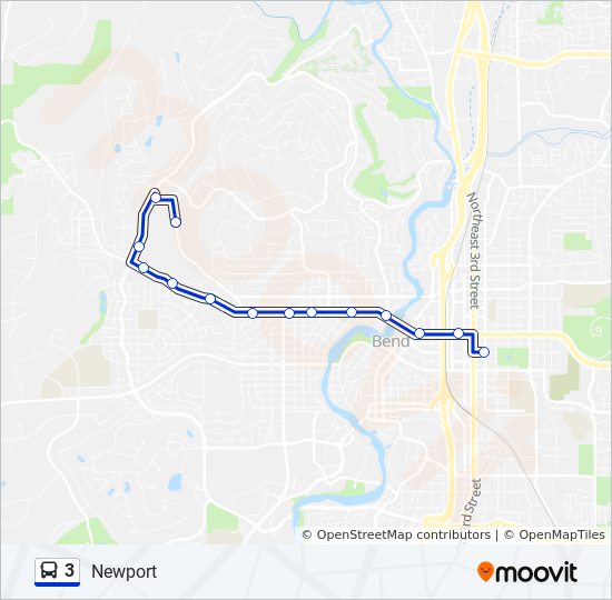 3 Route Time Schedules Stops Maps Newport